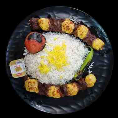 چلو کباب نگینی