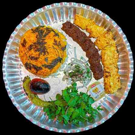 چلو کباب وزیری