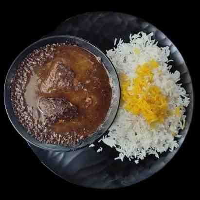 چلو خورشت فسنجان